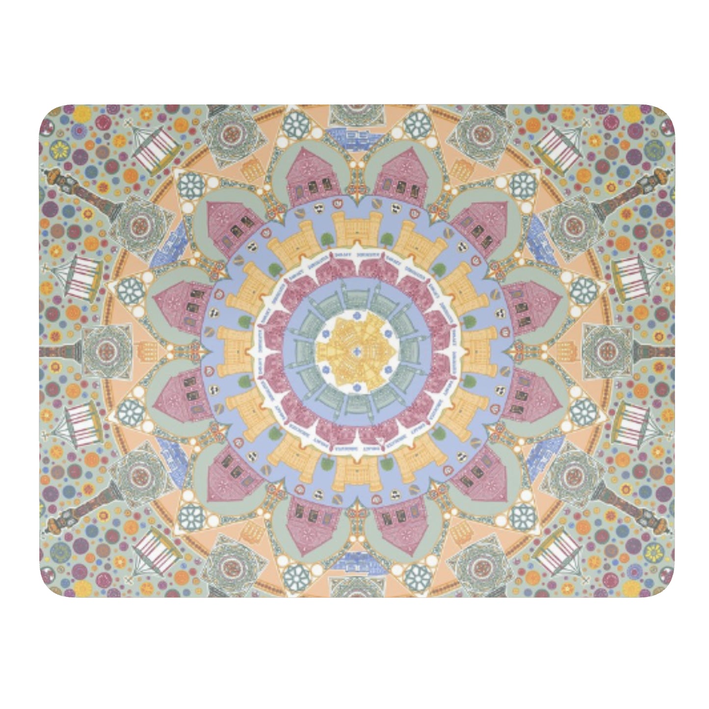 Dorchester themed placemats - set of 4