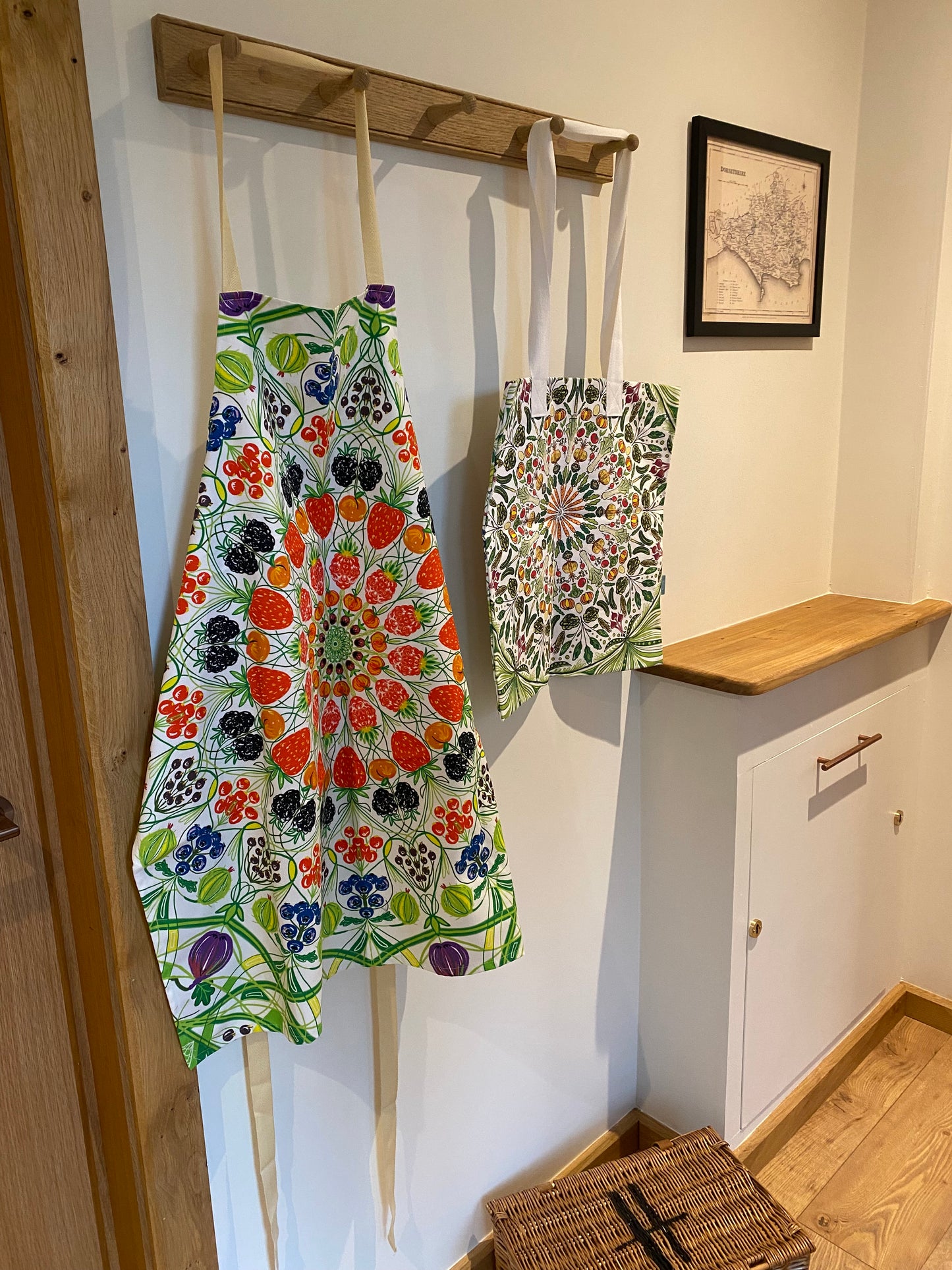 Fruit themed apron