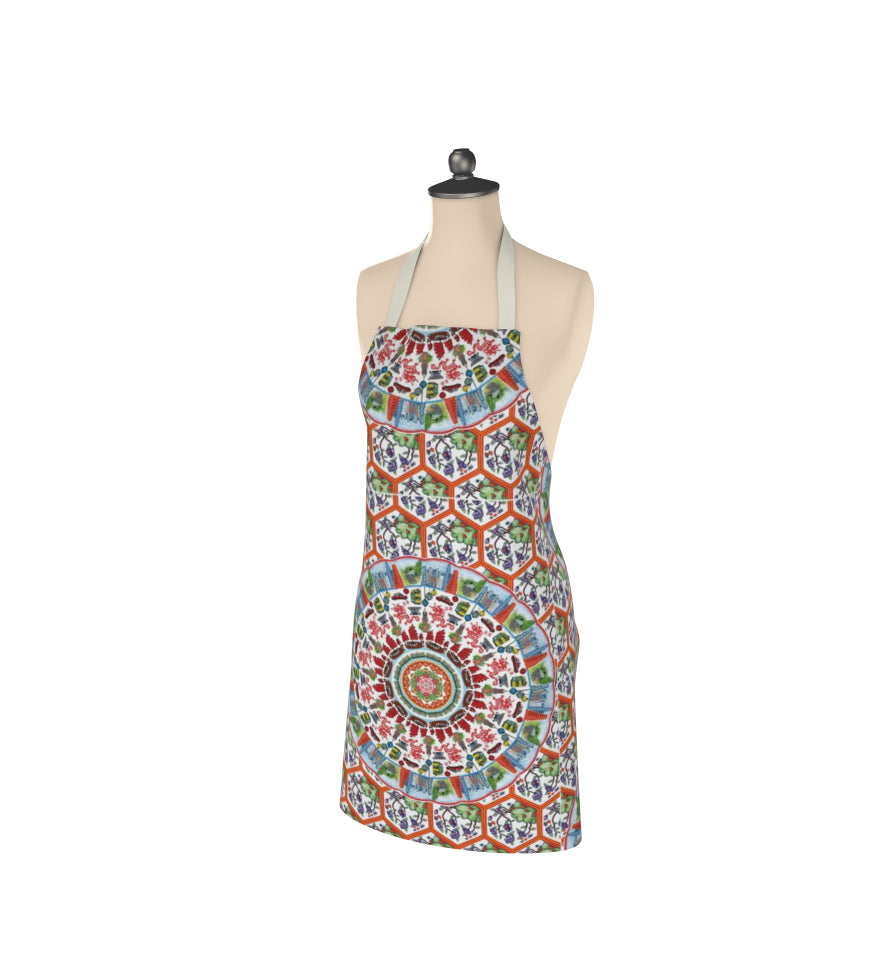 Hong Kong themed apron