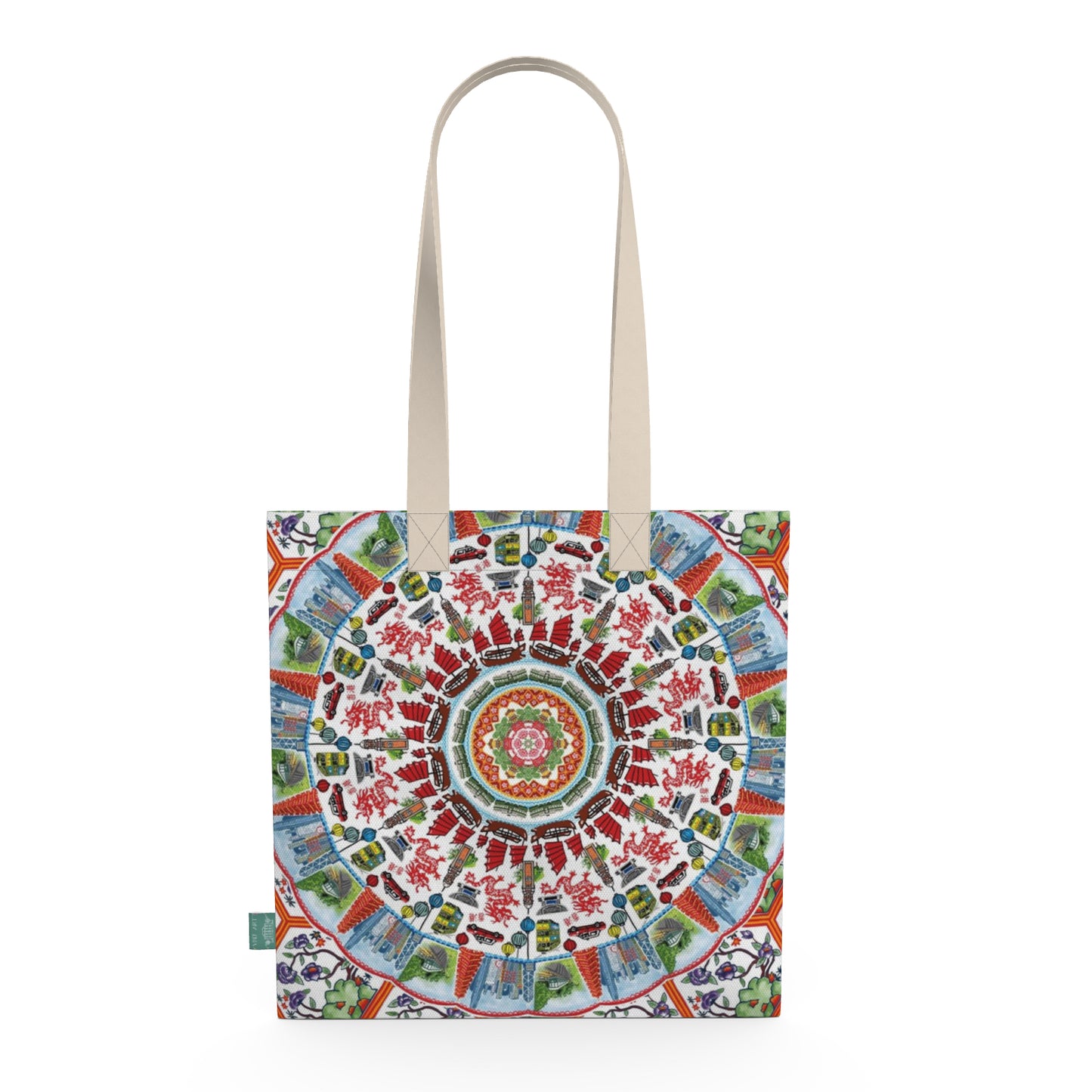 Hong Kong themed Tote Bag