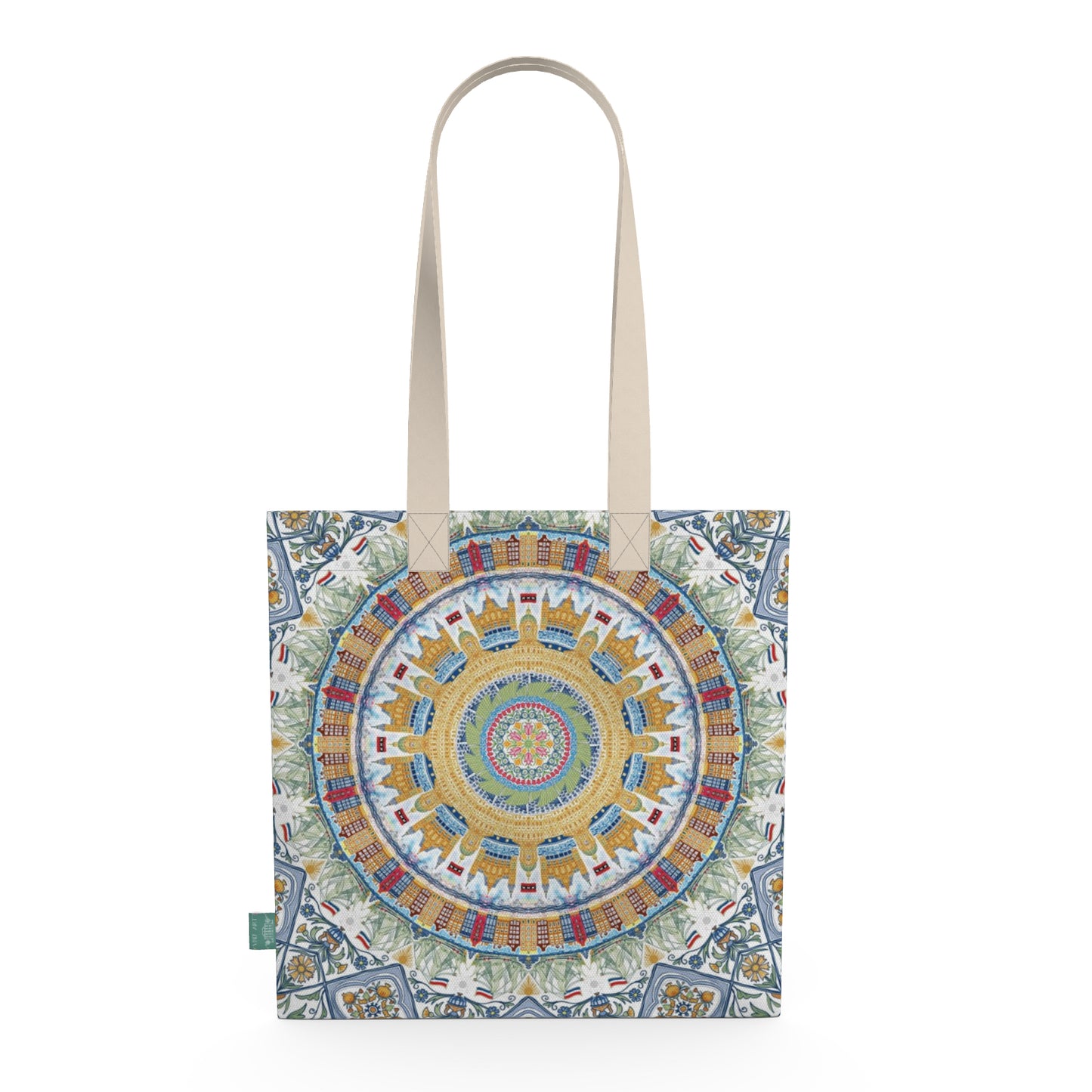 Amsterdam themed tote bag