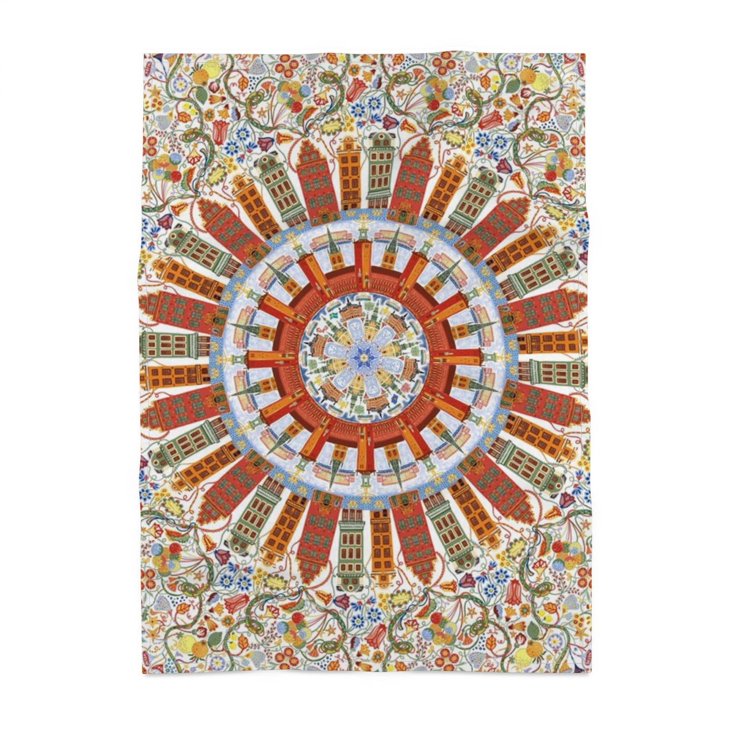 Stockholm themed tea towel