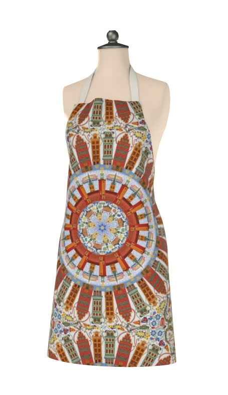 Stockholm themed apron