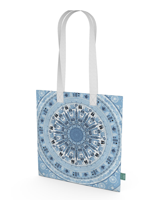 London Tote Bag - Blue
