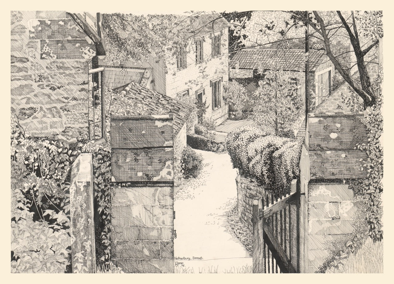 Netherbury, Dorset - art print