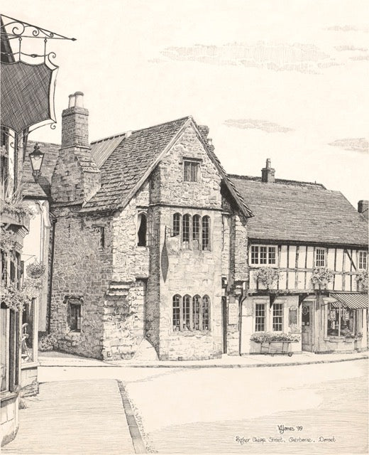 Sherborne, Dorset - art print