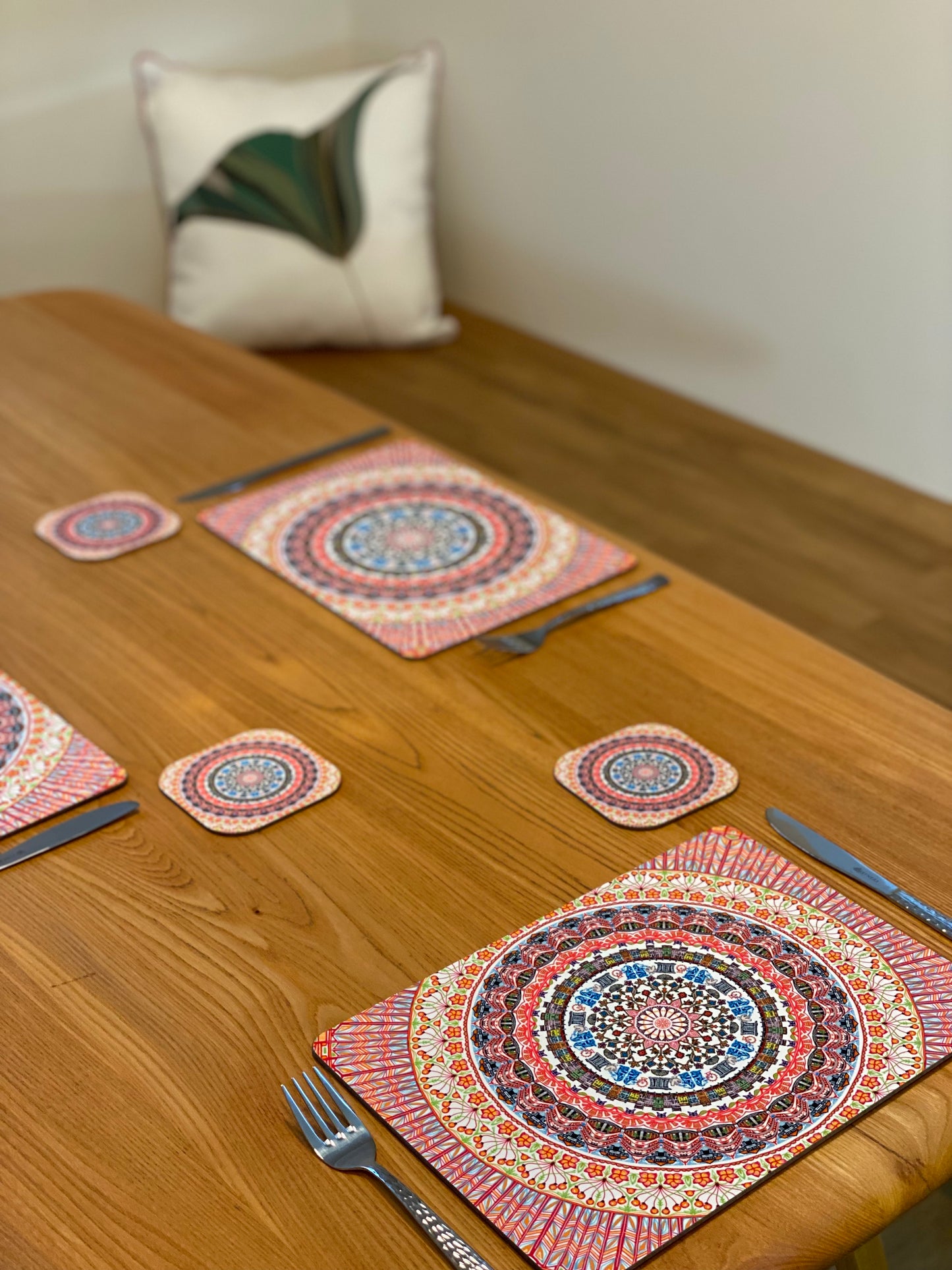 Singapore themed coasters - set of 4