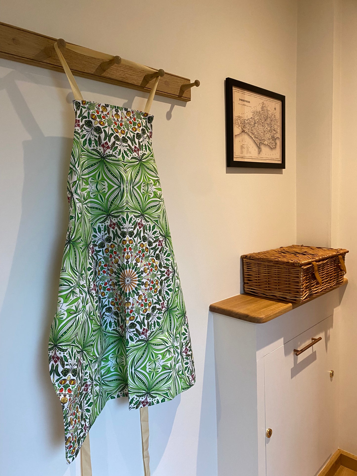 Vegetable themed apron