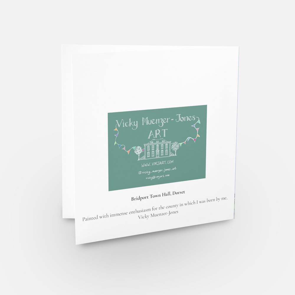 Bridport - pack of 6 greetings cards with envelopes