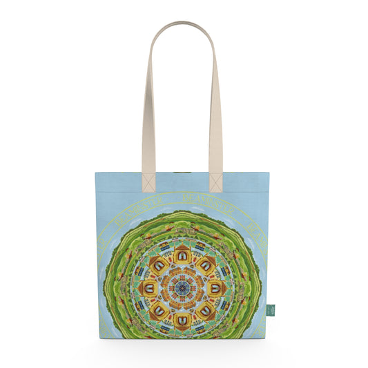 Beaminster mandala themed Tote Bag