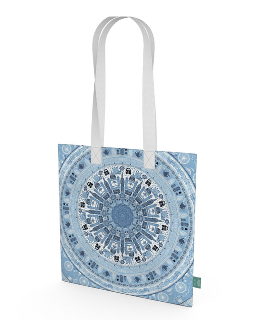 London Tote Bag - Blue