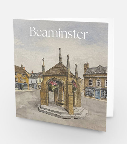Beaminster - pack of 6 greetings cards with envelopes