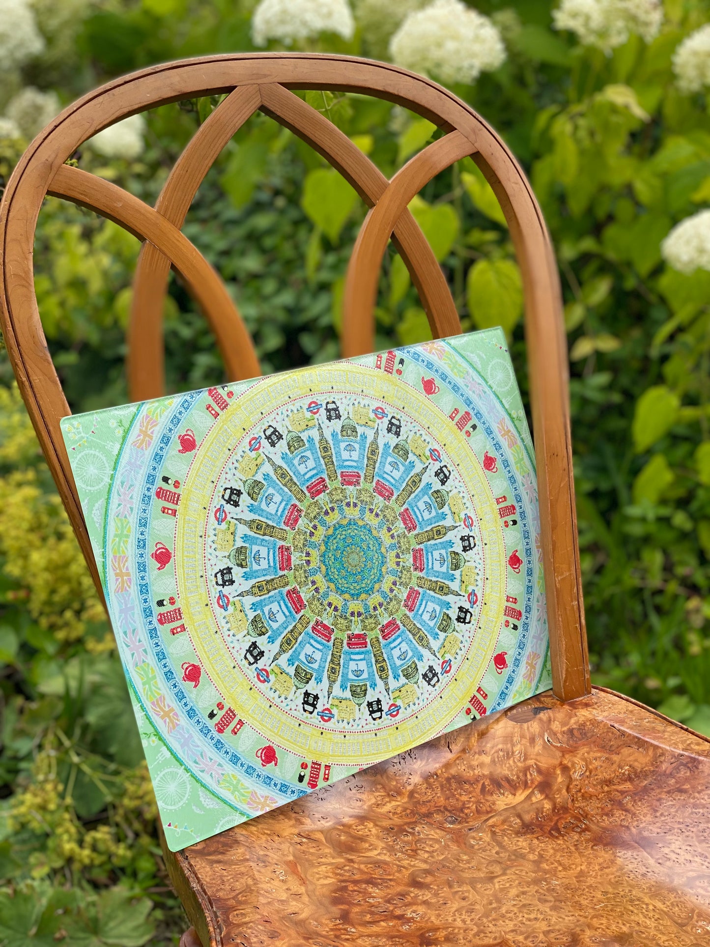 Glass cutting board