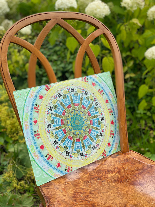 Glass cutting board