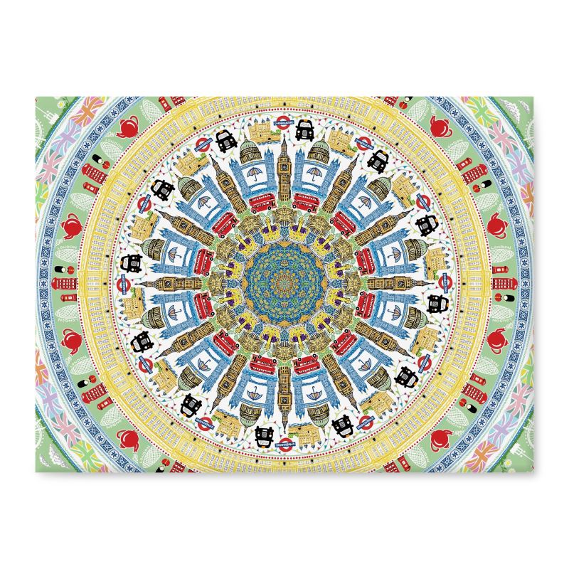 London themed stoneware chopping board