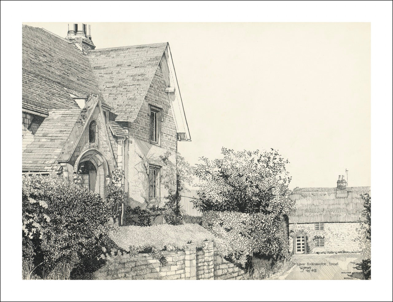 Lower Bockhampton, Dorset - art print